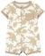 Romper Carters - Bege estampas
