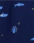 Pack 2 macacões Carters fundo do mar azul na internet