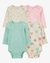 Kit 4 bodys Carters corações nude e rosa LANÇAMENTO 2025 - comprar online