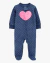 Pijama de dormir e brincar com zíper e lã Baby Heart - comprar online