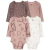 Kit 4 bodys Carters Rose e Marrom (Lançamento 2024)