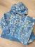 Conjunto Moletom GAP Infantil Calça Azul Floral