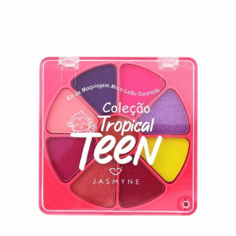 Kit De Maquiagem Colecao Tropical Teen Jasmyne 16,35G