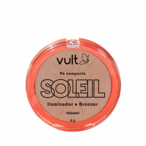 Po Compacto Soleil Iluminador E Bronzer Vult 6g