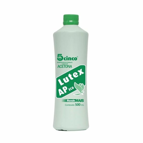 Acetona Lutex 5 Cinco 500ml