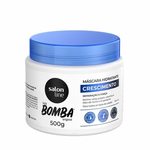 Máscara Hidratante Crescimento Bomba Salon Line 500g