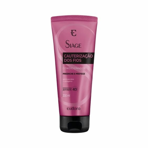Condicionador Siage Cauterizacao Dos Fios Eudora 200ml