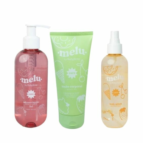Kit Cuidados Com o Corpo Melu Ruby Rose