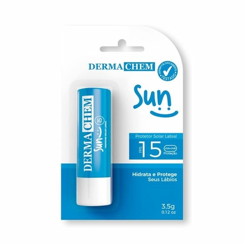 Protetor Labial Fps15 Incolor Dermachem 3,5g