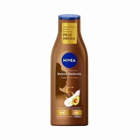 Hidratante Corporal Pele Negra Radiante Nivea 200ml