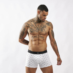 Combo: 2 Boxers Lisos + 1 Boxer Estampado - Odiseo Underwear