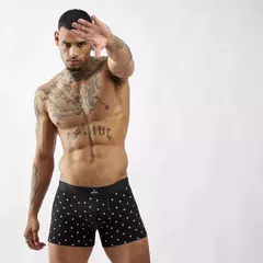 Combo: 2 Boxers Lisos + 1 Boxer Estampado - comprar online