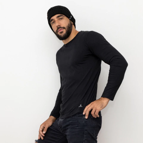 Combo Remera Manga Larga Gorro - comprar online