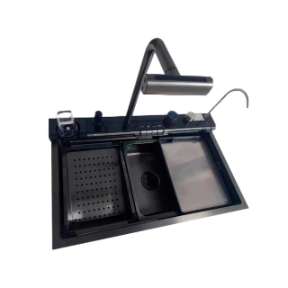 Essensia Bacha Inteligente De Acero Inoxidable Triton Negro