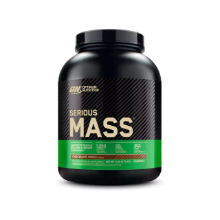 Suplemento En Polvo Optimum Nutrition Serious Mass Carbohidratos En Pote De 2.72kg