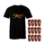 Remera Sape Y Cerveza Japi Amber Roja Pack 12 Unidades El Bananero - comprar online