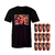 Remera Comic Cerveza Japi Amber Roja Pack 12 Unidades El Bananero - comprar online