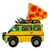 Camion Tortugas Ninja Lanza Pizza 22cm Radio Control Mayhem en internet