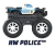 Auto Monstruo Hotwheels Bladez Toy 35294 Armar Pull Back