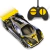 Batman 35307 Vehiculo Batimovil A Radio Control Auto Dc Comics Color Negro en internet