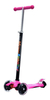 Monopatin Niños Luz Plegable 3 Ruedas Fan 7810 Colores