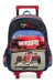 Mochila Escolar Con Rueditas Autos Primeros Grados Love 8460 en internet