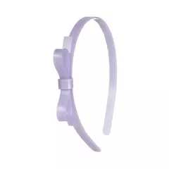 Tiara Laço Fino Lilás