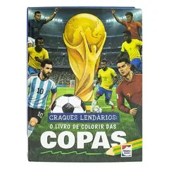 Craques Lendários: Livro de Colorir das Copas