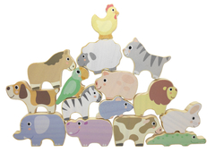 Kit Coleção Animais - 15 peças - Toca do Jiló | Brinquedos e Outros Afetos