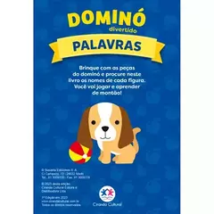 Dominó Divertido: Palavras - Toca do Jiló | Brinquedos e Outros Afetos