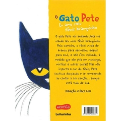 O Gato Pete: Eu Amo Meu Tênis Branquinho na internet