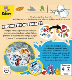 Jogo Dobble A Prova d'Agua