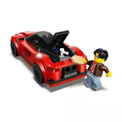 Imagem do Carro Esportivo Vermelho (Lego City)