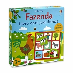 Fazenda: Livro com joguinhos - Usborne