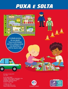 Veículos de Emergência ( Livro + Veículos + quebra-cabeça) na internet