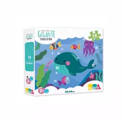 Quebra-cabeça Gigante: Fundo do Mar - Toca do Jiló | Brinquedos e Outros Afetos