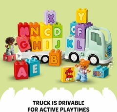 Caminhão do Alfabeto (Lego Duplo) - comprar online