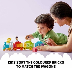Trem dos Números: Aprender a Contar (Lego Duplo) - Toca do Jiló | Brinquedos e Outros Afetos