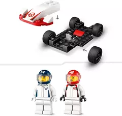 Carros de Corrida F1 da Williams Racing e Haas F1 (Lego City) na internet