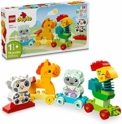 Trem de Animais (Lego Duplo)