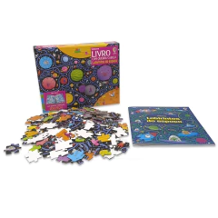 Labirintos do Espaço: livro com Quebra-Cabeça - comprar online