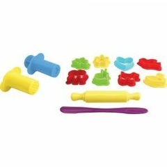 Kit Massa de Modelar: 20 Potes e 12 Acessórios - Creativ Maped - Toca do Jiló | Brinquedos e Outros Afetos