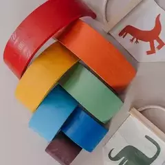Imagem do Arco-Íris em Madeira