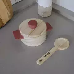 Panela e Colher de Pau (Mini Cozinha) - comprar online