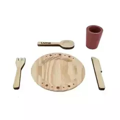 Prato, Talheres e Copo (Mini Cozinha) - loja online