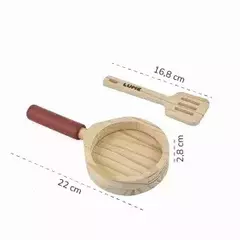 Frigideira e Espátula (Mini Cozinha) - loja online