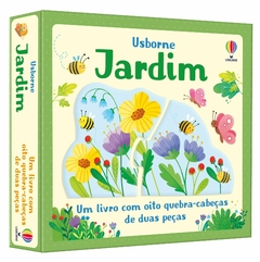 Jardim: Livro com 8 Quebra-Cabeça - Usborne