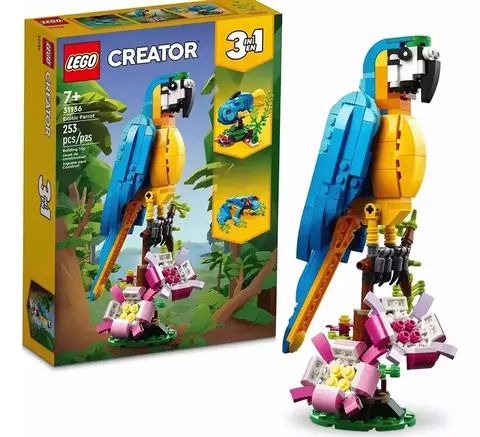 Papagaio Exótico (Lego Creator 3 em 1) - comprar online