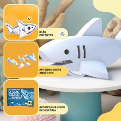 Imagem do Tubarão Branco (Bichos Magnéticos)