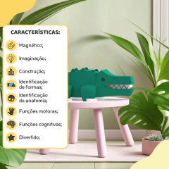 Crocodilo (Bichos Magnéticos) - comprar online